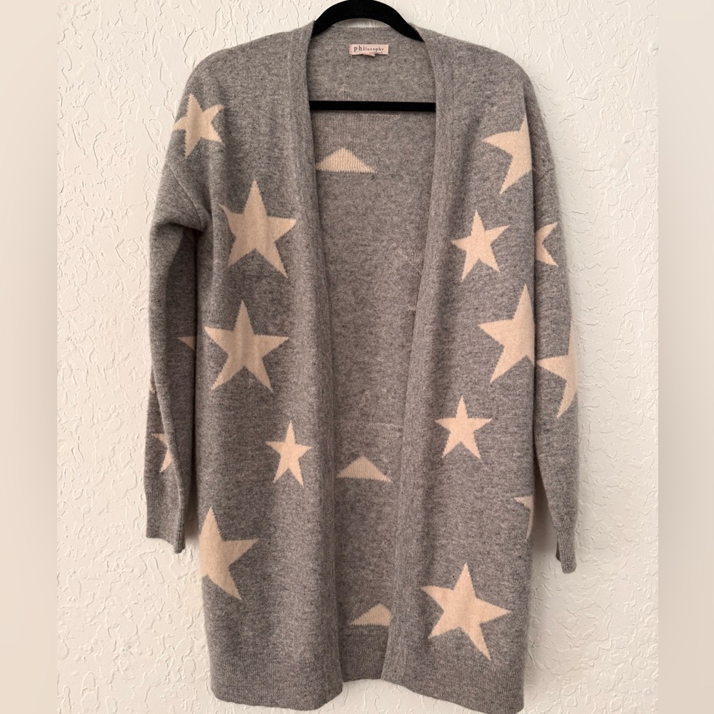 Philosophy Stars Cashmere Knit Sweater